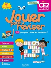 Jouer pour réviser — CE2 → CM1 : couverture du cahier