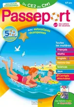 Passeport — CE2 → CM1 : couverture du cahier