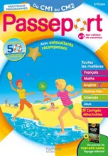 Passeport — CM1 → CM2 : couverture du cahier