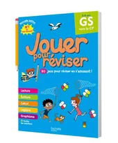Jouer pour réviser — GS → CP : couverture du cahier
