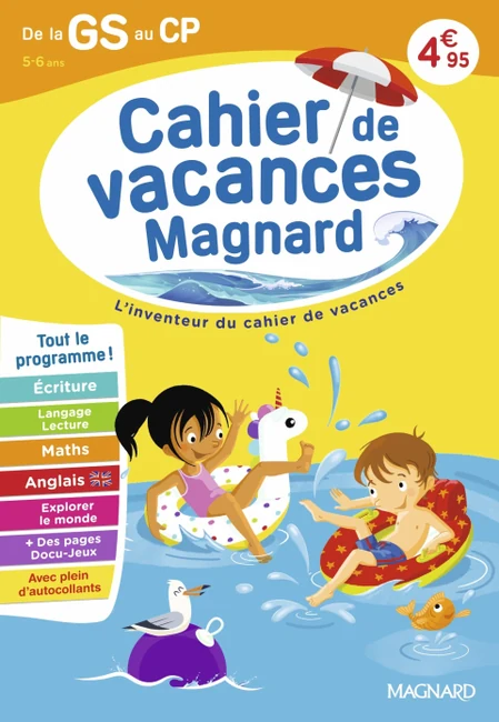 Magnard — GS → CP : couverture du cahier
