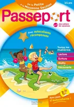 Passeport — PS → MS : couverture du cahier